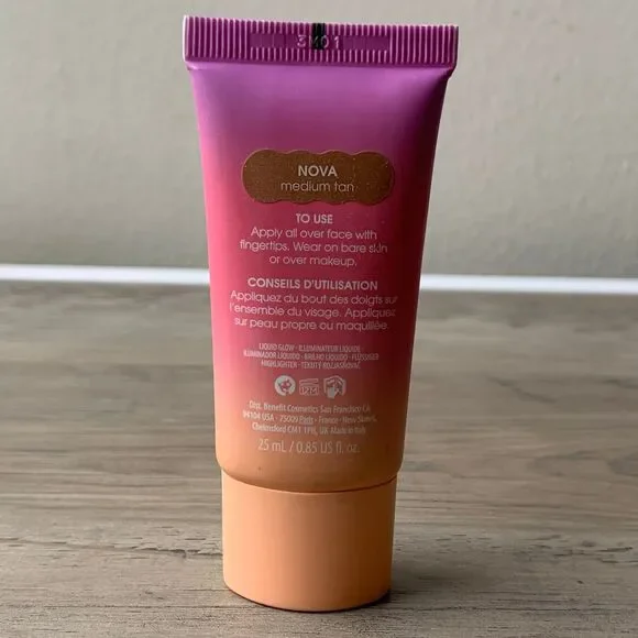 Benefit Highlighter Bronzer Dew-La-La Nova Medium Tan - Picture 2 of 3